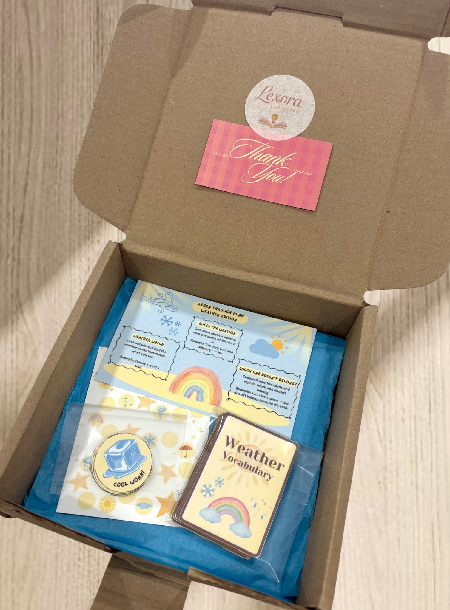 Lexora Learning Set – Previous Month